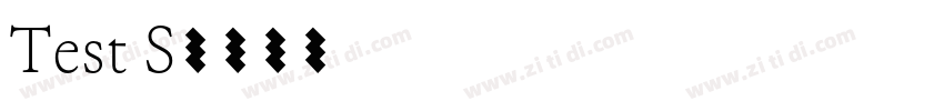 Test S字体转换